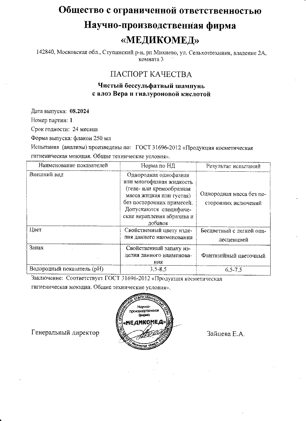 Паспорт №082024